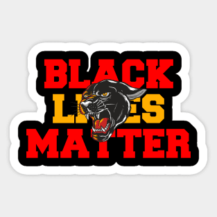 Black Lives Matter - No Justice No Peace Sticker